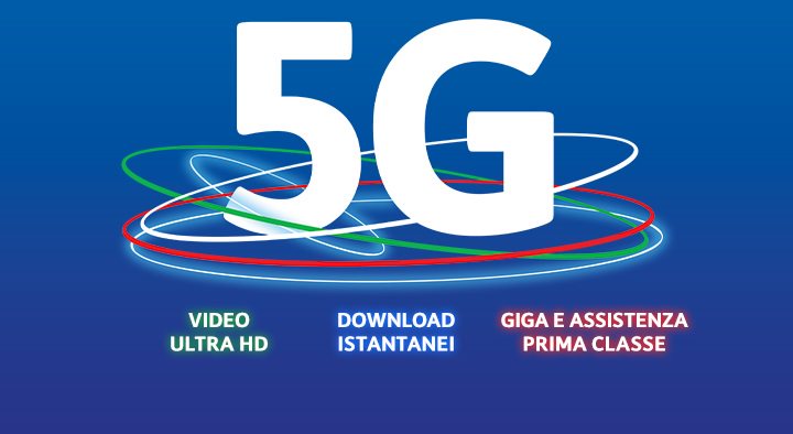 la rete 5 g di tim