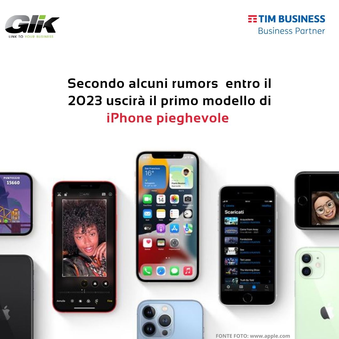 iphone pieghevole novità