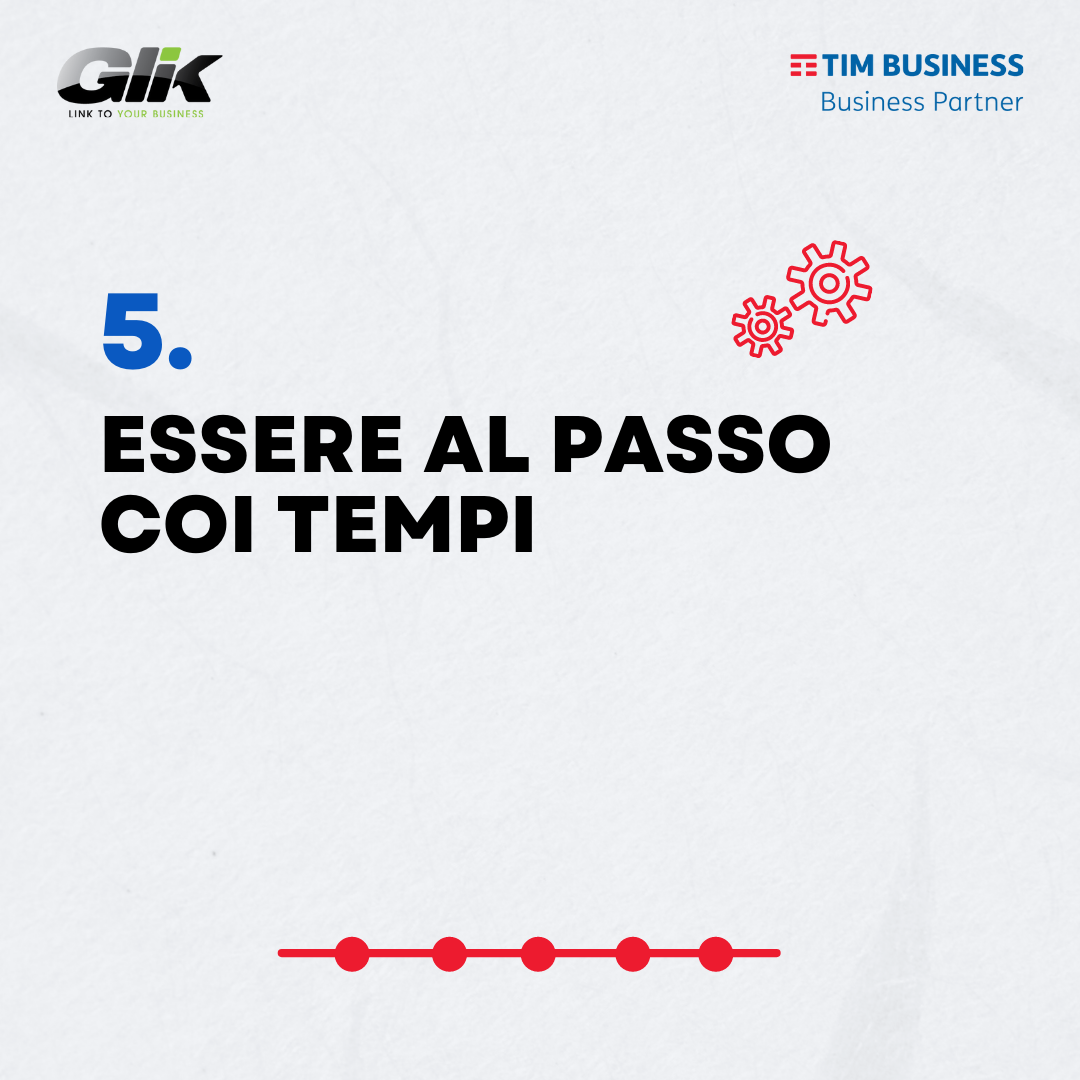 al passo coi tempi