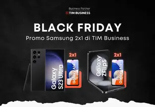 Black Friday di TIM Business con l'offerta Samsung 2x1